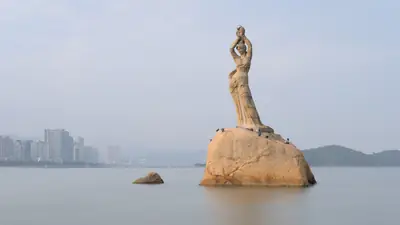 The Fisher Girl statue, Zhuhai